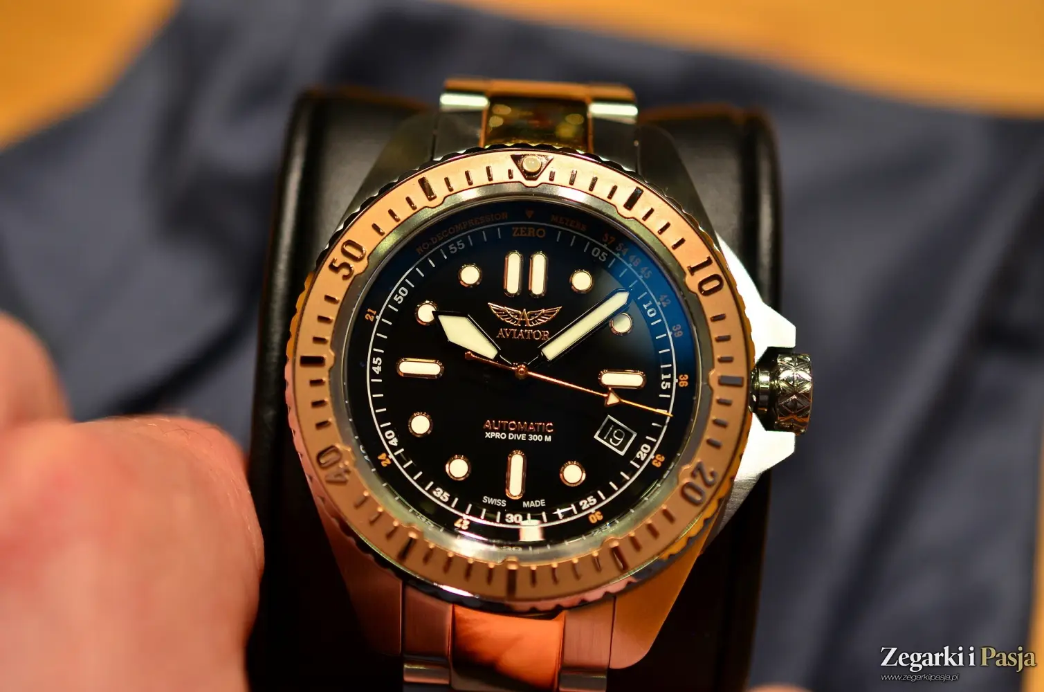 Aviator Swiss Made XPro Dive. Nowa, zaskakująca kolekcja zegarków nurkowych!